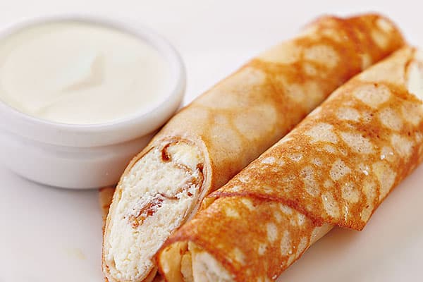 Banana and Cottage Cheese Pancakes
