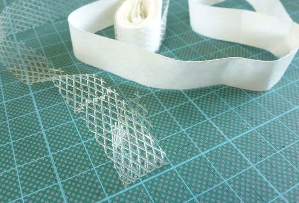 Tape for gluing fabric
