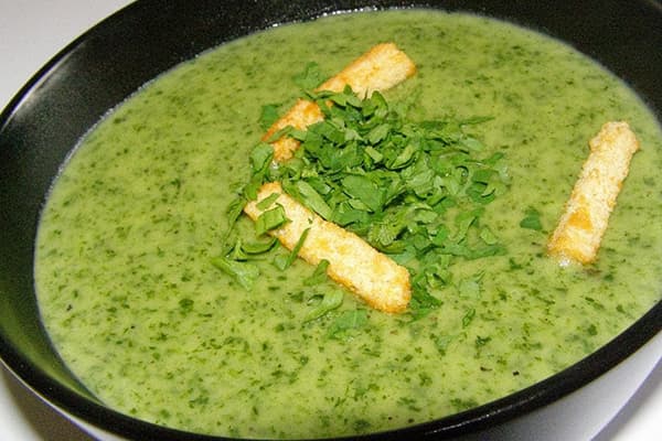 Grön soppa