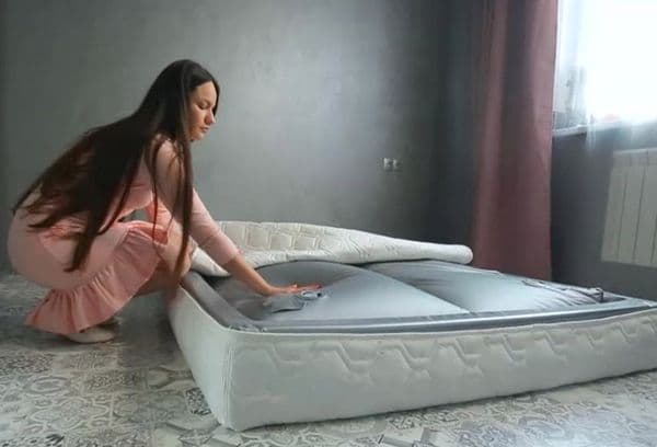 single chamber water mattress