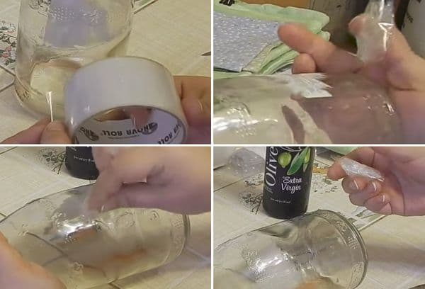 Adhesive tape removal