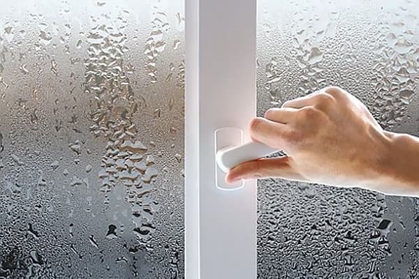 Condensation sur la fenêtre