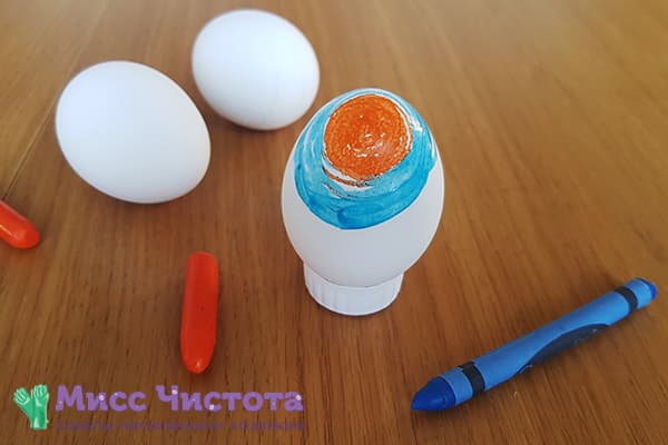 Eggs Wax Crayons
