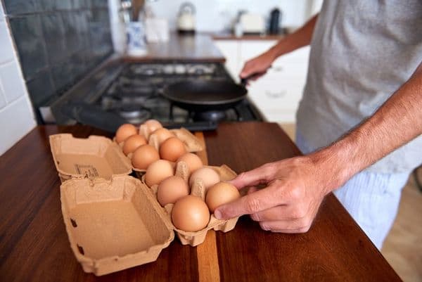Keittäminen munat