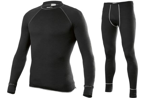 black thermal underwear