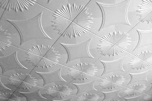 Styrofoam ceiling tile