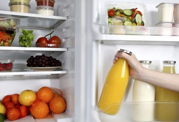 Kjøleskap med matoppbevaring