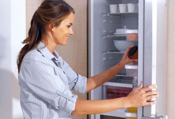 čistenie potravín v chladničke