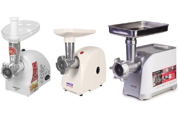 Electronic meat grinder