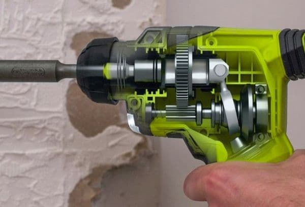 Hammer drill mechanism