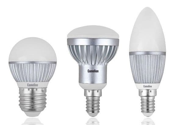 Three light bulbs