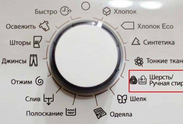 Painel de controle para máquina de lavar