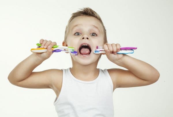 Barnets tannbørste