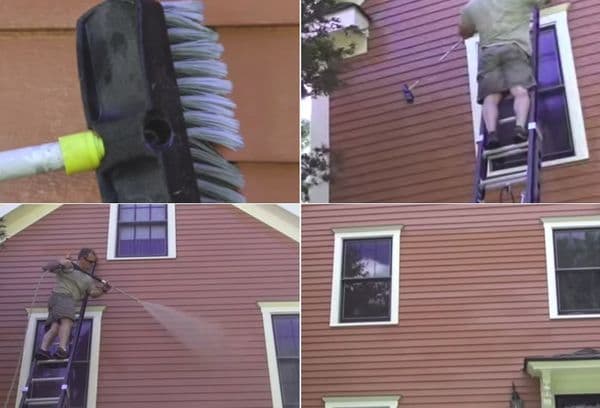 Čišćenje fasade kuće