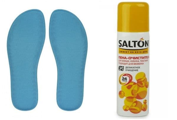cleaning foam for insoles and shoes