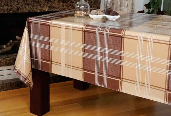 Tablecloth made of oilcloth
