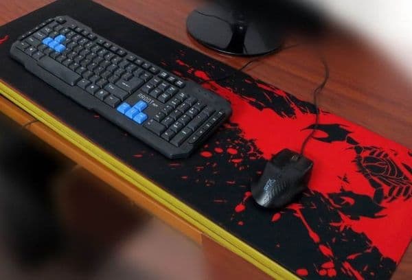 Long mouse pad