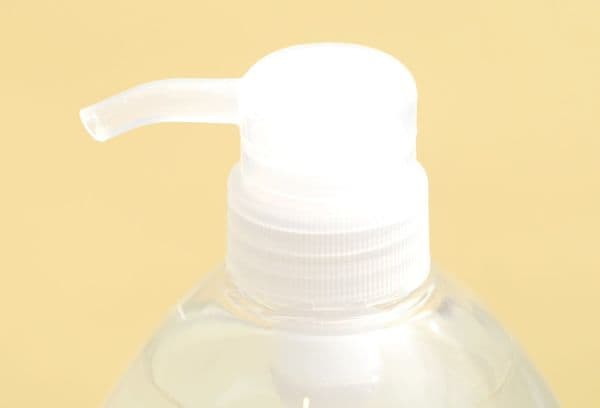 Dishwashing gel bottle