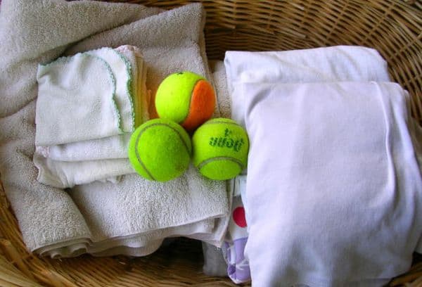 Des balles de tennis pour le lavage: si elles sont utiles, quels