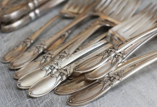 silver forks