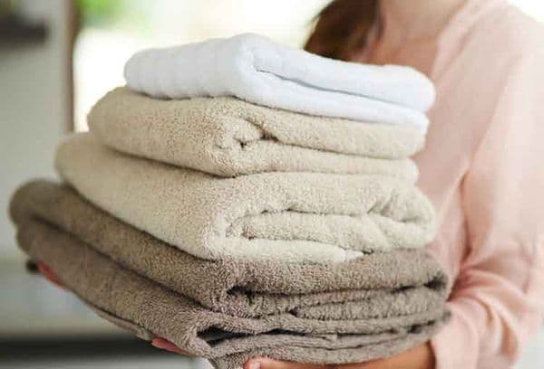 Saubere Handtücher