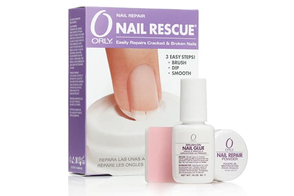 Special set for repairing a broken nail
