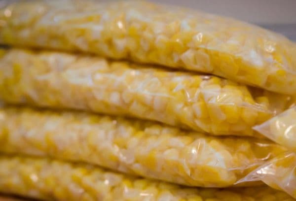 Frozen Corn Grains