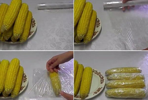 Whole corn freeze
