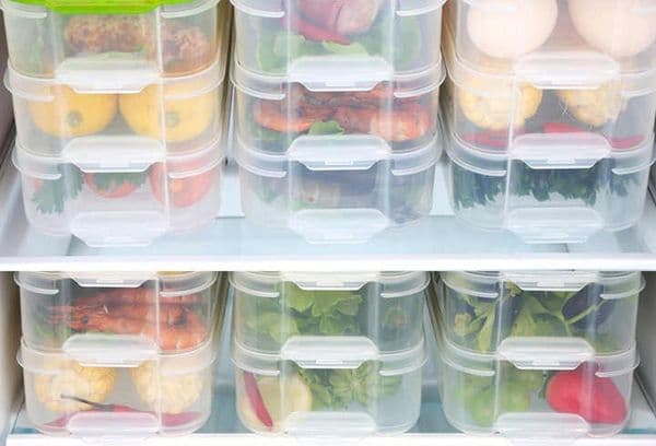 Frozen Food in Containers
