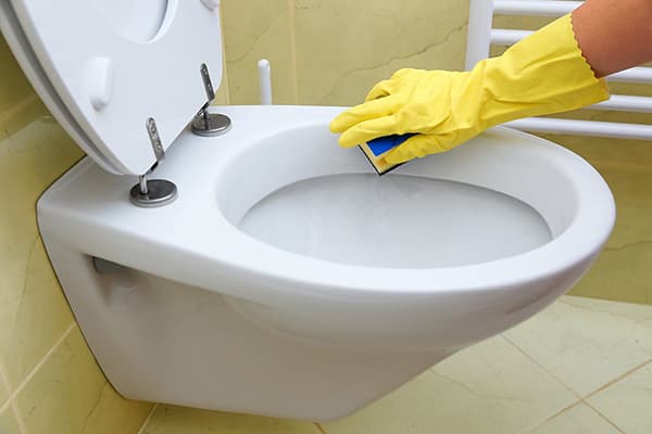 Curățarea toaletei
