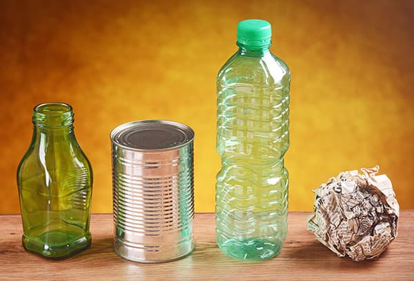 Types of recyclable waste
