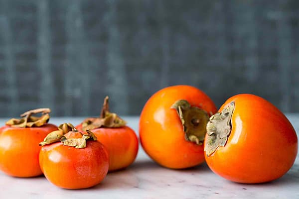 Persimmon of two types