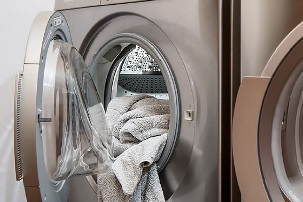Towel sa washing machine