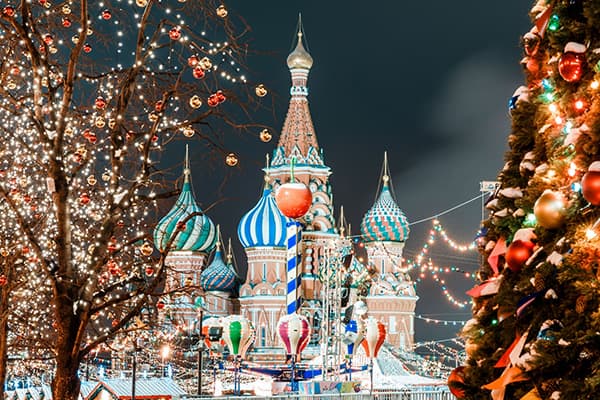 Ano Novo em Moscou