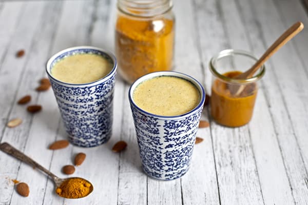 Golden milk and turmeric paste
